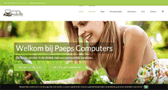 Desktop Screenshot of paepscomputers.be